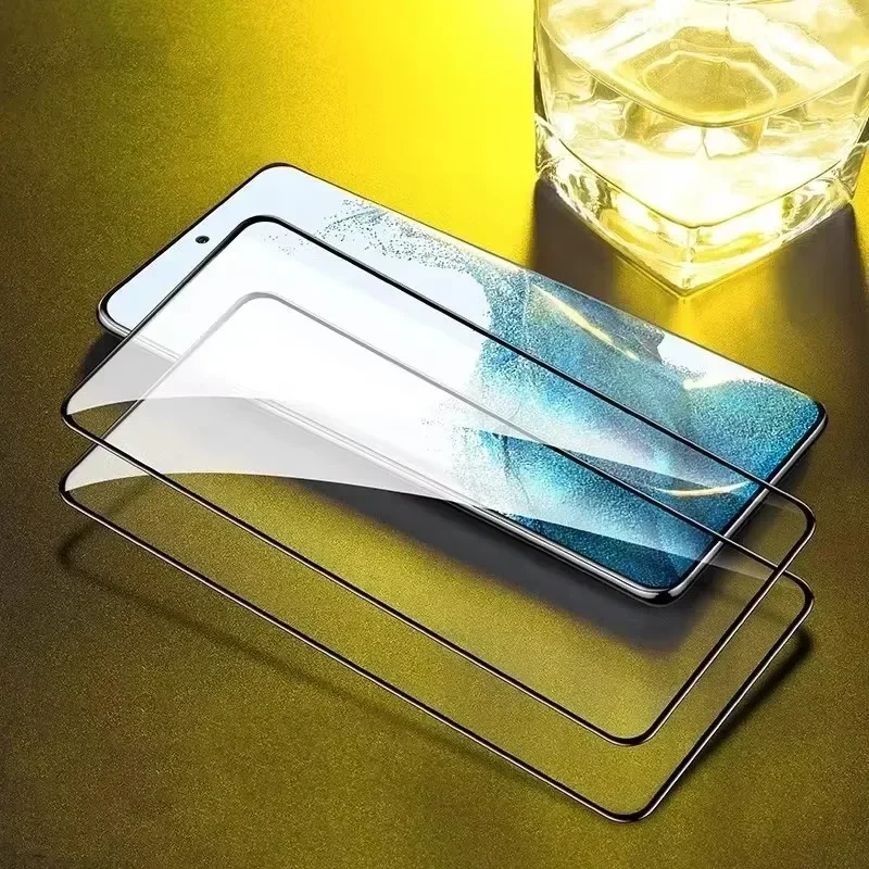 3 piezas de vidrio templado para OPPO Reno 13 F 13 FS 4G/5G 13 Pro Protector de pantalla de cubierta completa curvada - imagen 3