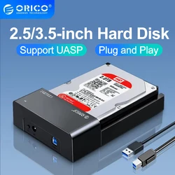 ORICO Carcasa HDD SSD SATA USB 3.0 para Discos 2,5/3,5