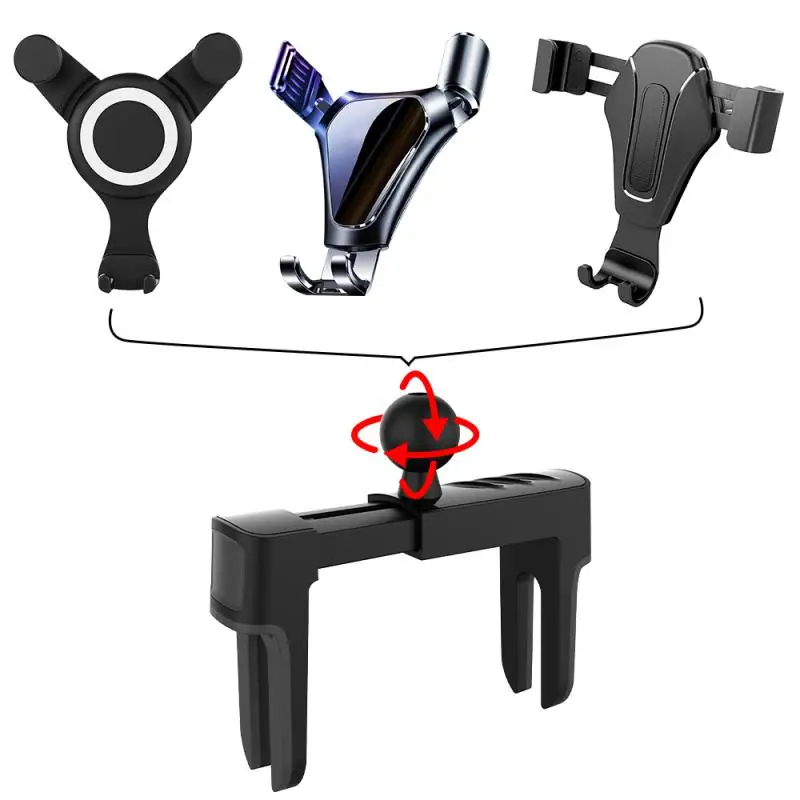 El nuevo soporte especial de salida de aire redondo es adecuado para mercedes-benz Turbo Clip de coche accesorios creativos para teléfono móvil - imagen 2