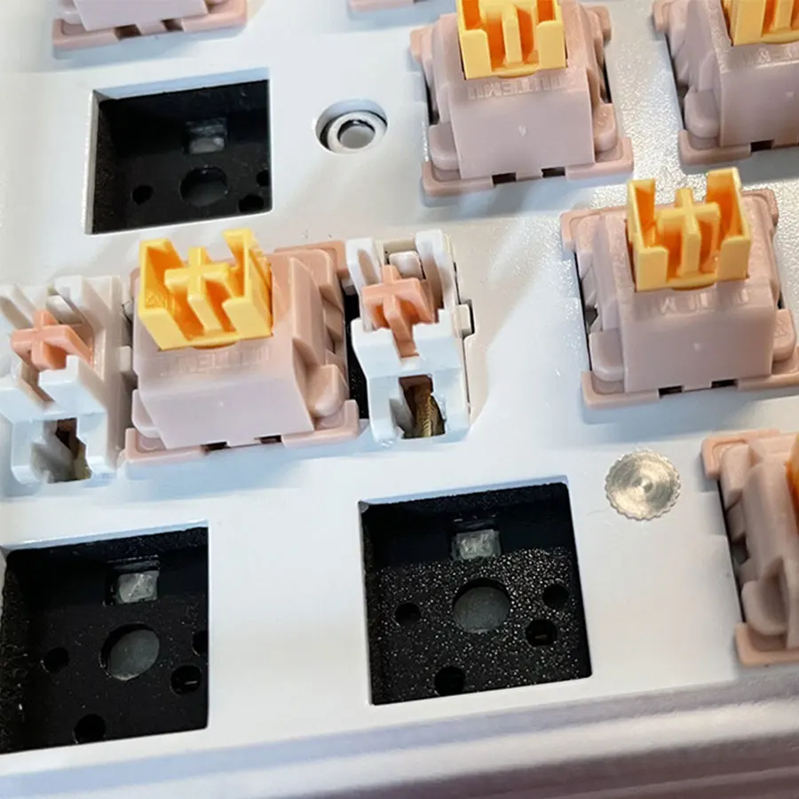 Outemu-interruptor silencioso Peach V2, actualización, Teclado mecánico V2, lineal, táctil, eje de párrafo de 5 pines, intercambio en caliente - imagen 5