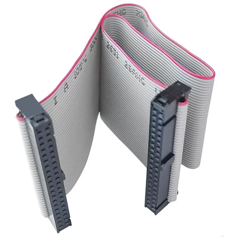 Cable de datos de reemplazo de 40 pines Cable IDE hembra a hembra Cable de extensión de datos IDE de doble fila 30 cm para disco duro de servidor - imagen 3