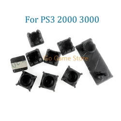 60 juegos para consola PS3 Slim 2000 3000, juego completo de tornillos con tapón antipolvo, cubierta de pies de plástico para PlayStation 3 4000