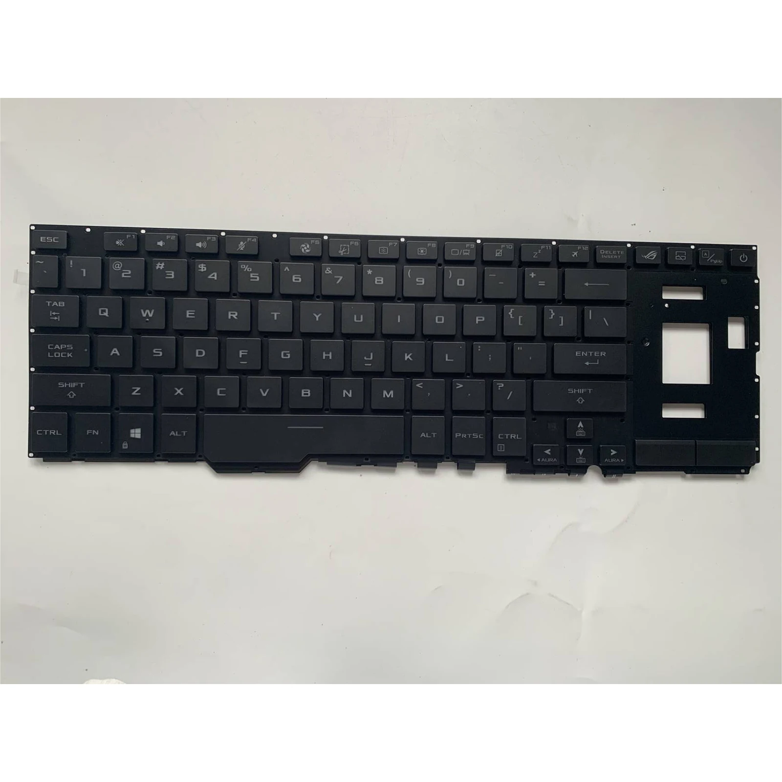 Teclado de ordenador portátil con diseño estadounidense para Asus ROG Zephyrus Duo 15 GX550 GX550LXS GX551 GX551Q