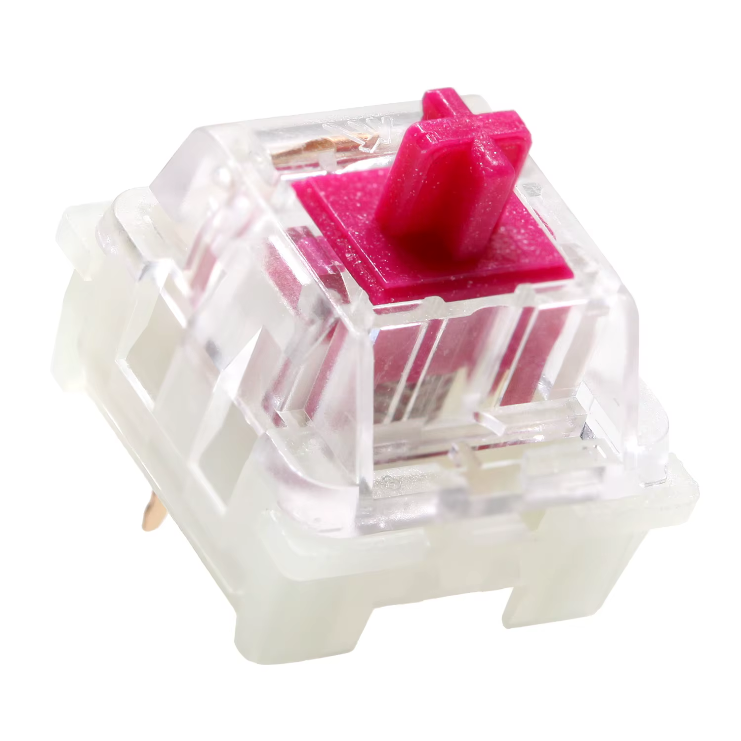 KTT Wine Red – Interruptor Mecánico Lineal Pre-lubricado - imagen 2