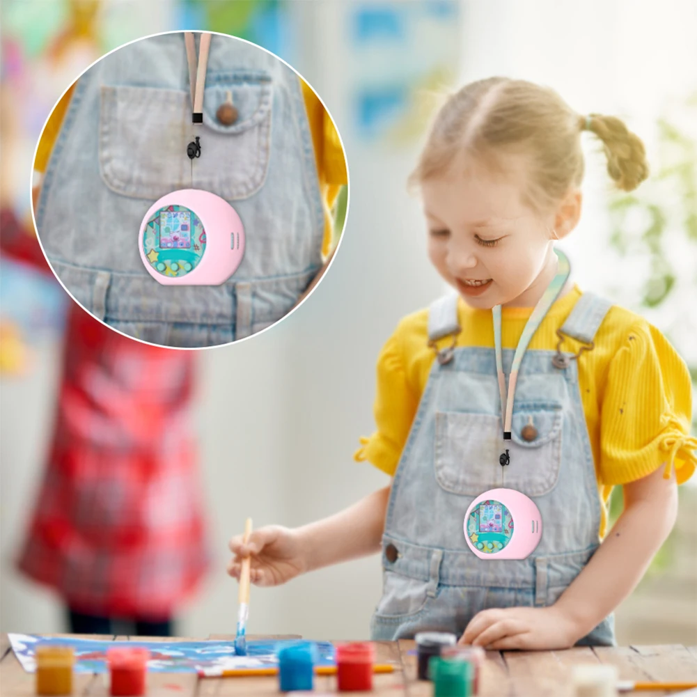 Funda de silicona para Punirunes, funda interactiva de juguete Digital, funda protectora de silicona a prueba de golpes con funda protectora de cordón - imagen 3