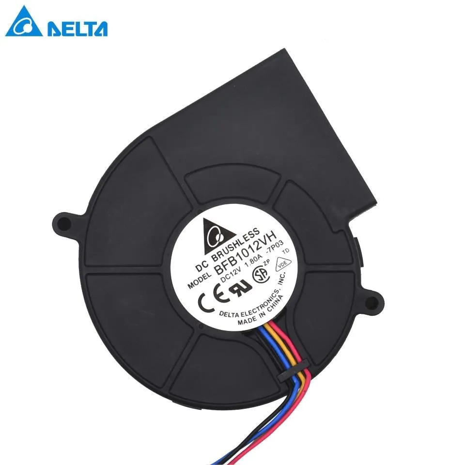 Ventilador de refrigeración Turbo centrífugo, BFB1012VH, 12V, 1,80a, capacidad de viento de 97x97x33MM para Delta, 9733 - imagen 5