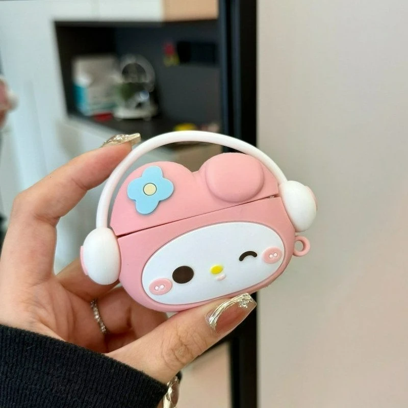 Para Realme Buds T310 bolsas de dibujos animados funda de silicona para auriculares funda protectora para auriculares fundas para Realme Buds T300 - imagen 4