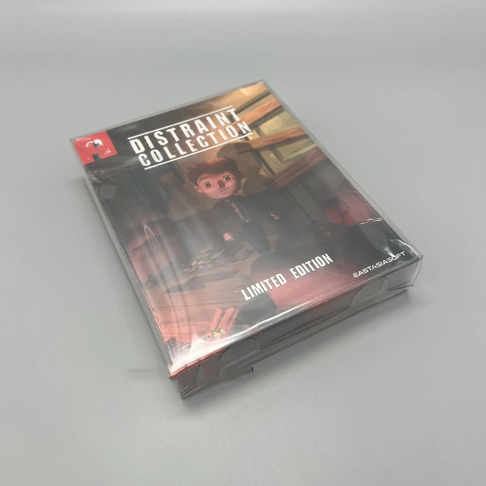Protector de caja transparente, estuche de exhibición transparente, almacenamiento TEP, carcasa de juego para DISTRAINT/Nintendo Switch/NS - imagen 2