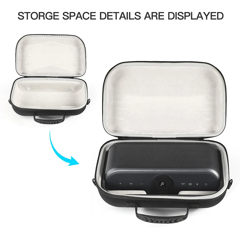 ZOPRORE-estuche de transporte de viaje duro EVA para Anker Soundcore Motion X600, Altavoz Bluetooth portátil, altavoces inalámbricos de sonido de 50w - imagen 2