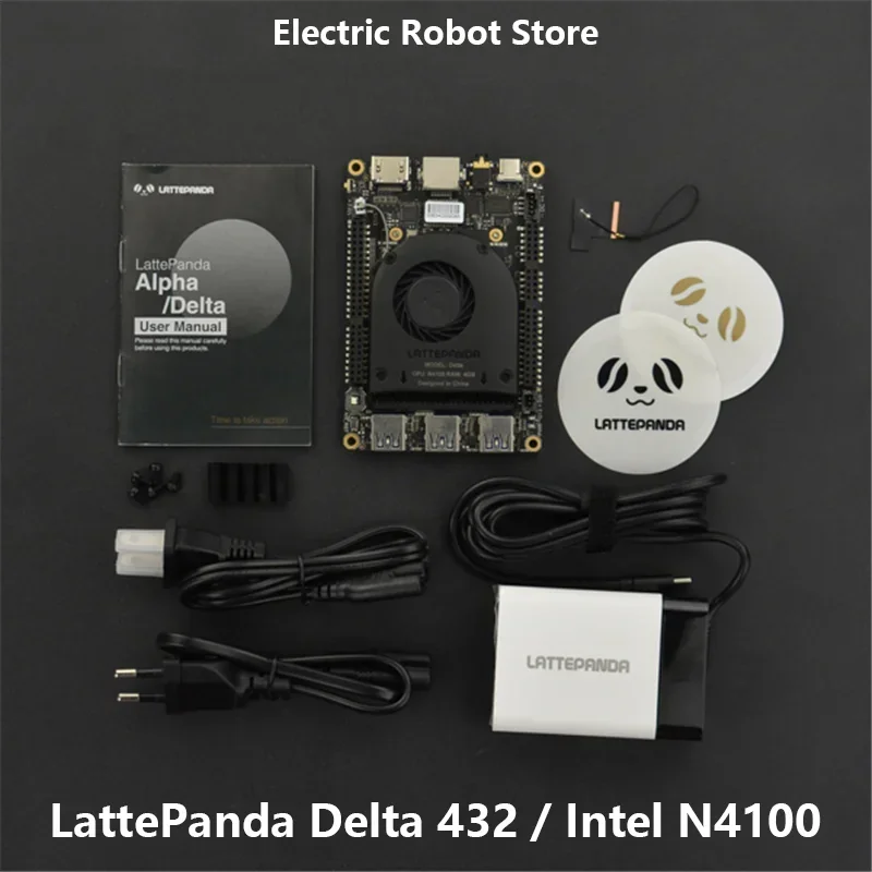 LattePanda-Delta 432, Win10 Pro, 4GB/32GB, 8. ª generación, CeleronN4100, proces