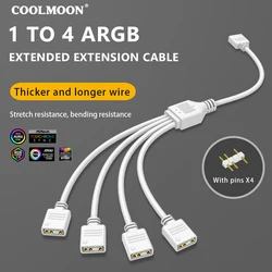 COOLMOON Hub Divisor ARGB 5V 3 Pines – Ventiladores Chasis PC
