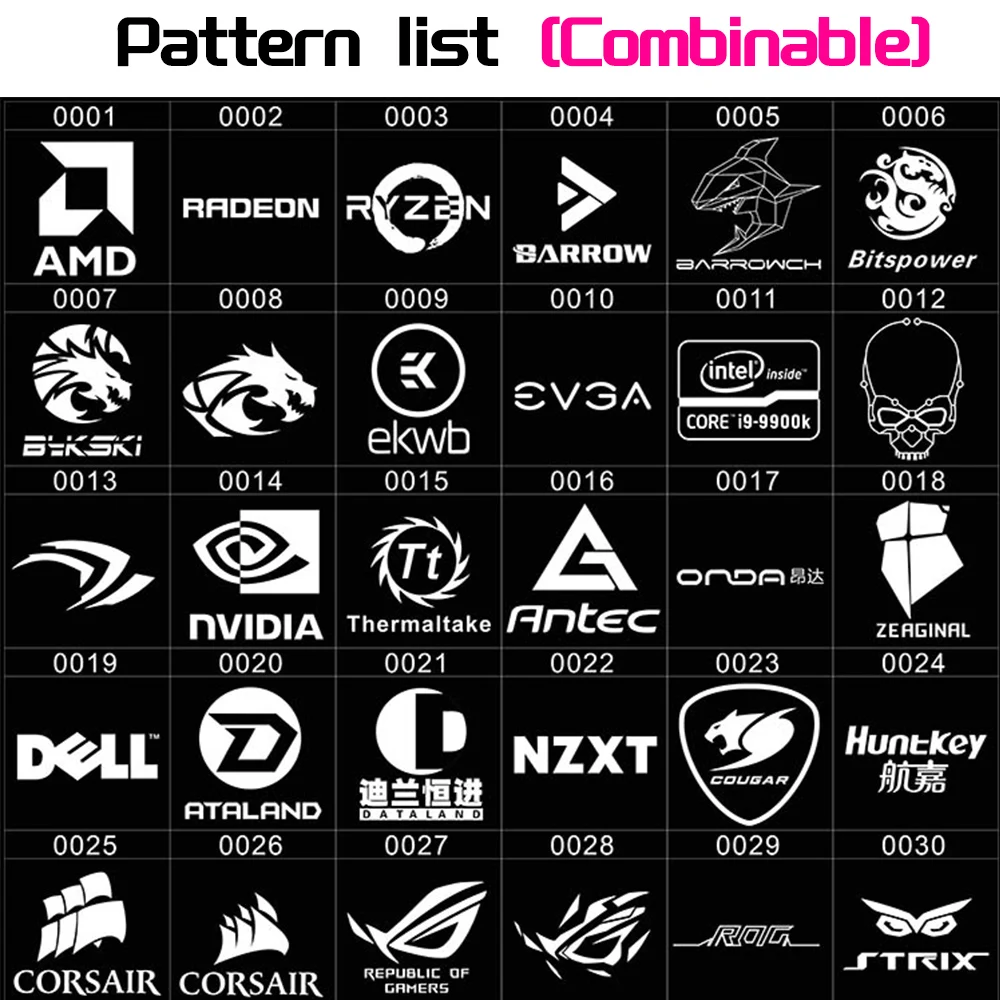 Soporte MSI VGA ARGB soporte GPU Vertical personalizable PC tarjeta de vídeo ROG soporte chasis enfriador de agua MOD personalizado 5V 3 pines AURA - imagen 5