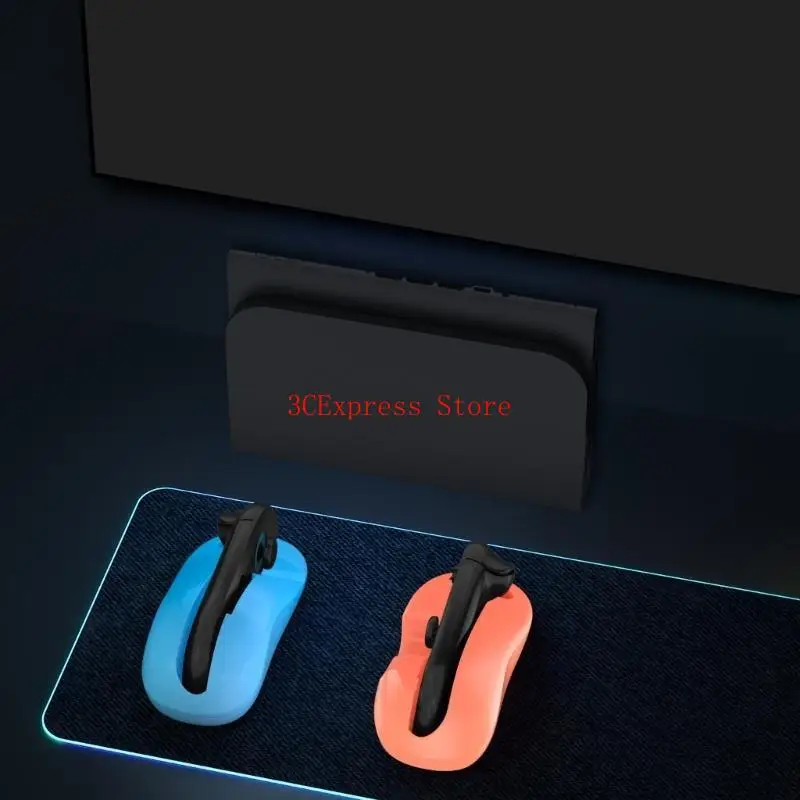 1 par soporte juego ergonómico para controlador NS2 Ratón GRIP - imagen 4