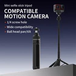 Palo Selfie y Mini Trípode para DJI Action 5 Pro, 4 y 3