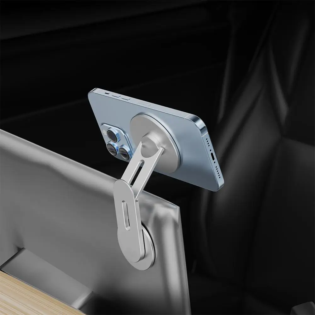 Soporte magnético para teléfono para ordenador portátil, pantalla de coche, soporte flotante ajustable para Magsafe 16-12, soporte de aleación de aluminio - imagen 4