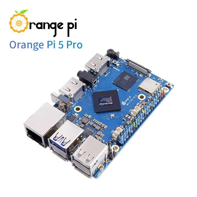 Orange Pi 5 Pro 4 8 16GB Ram ordenador de placa única RK3588S LPDDR5 Wifi5.0-BT5 Placa de desarrollo M2.0 compatible con SSD Orange Pi 5Pro