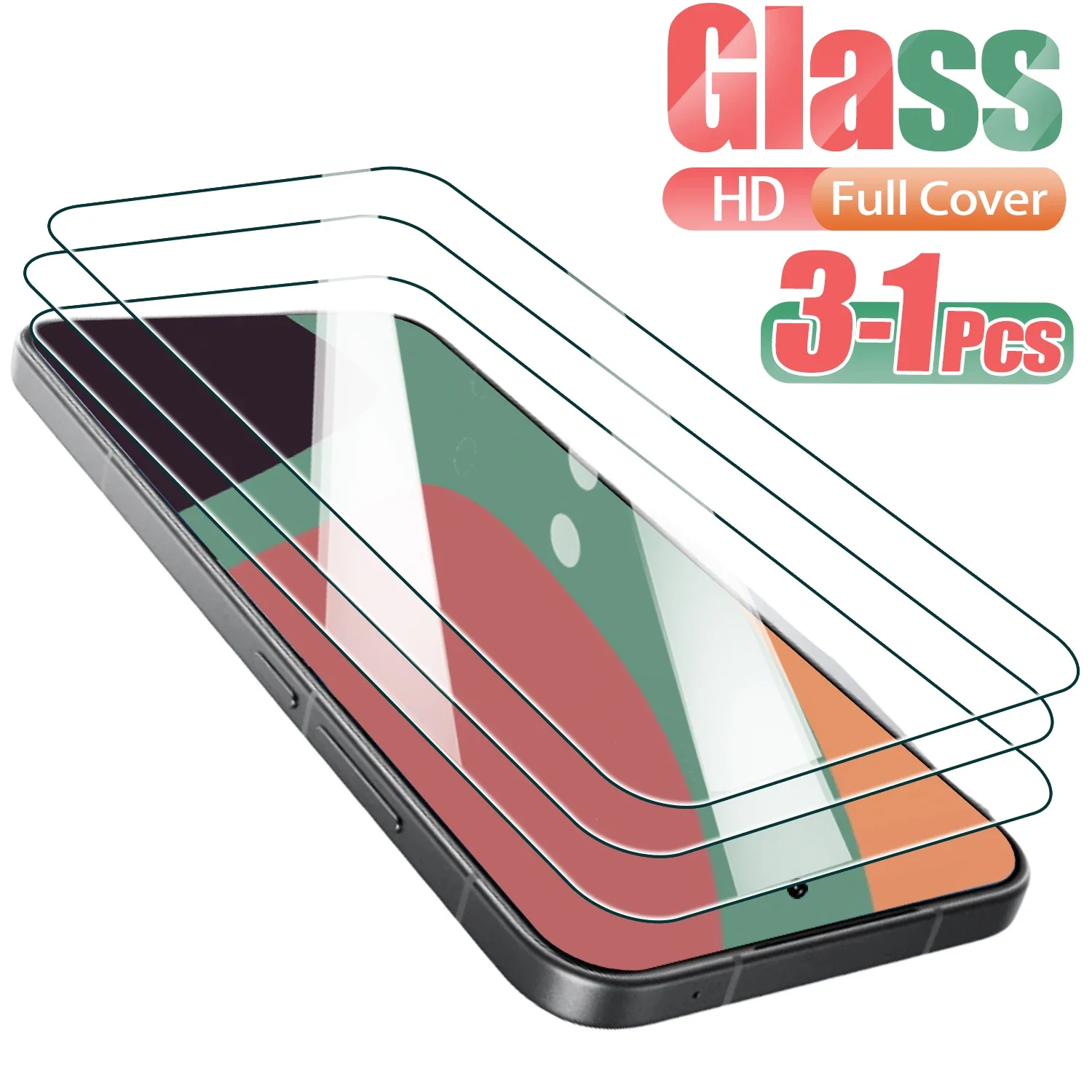 3-1 Uds vidrio templado para Samsung Galaxy A56 A36 A26 A06 A16 4G 5G Protector de pantalla para Samsung A05s A15 A25 A35 A55 vidrio