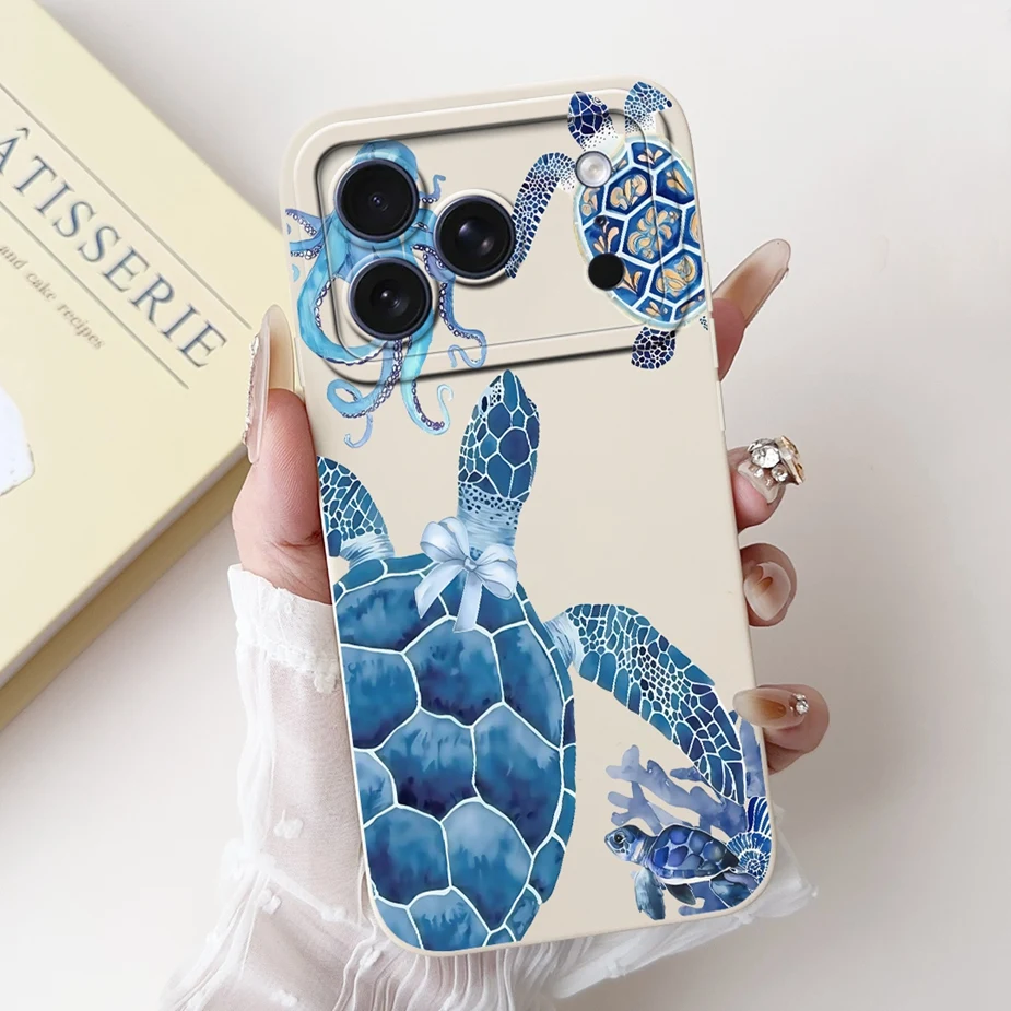 Para Apple iPhone 17 Pro funda iPhone17 Air moda caramelo pintado funda de silicona suave para iPhone 17 Air iPhone17 Pro Max bolsas - imagen 5