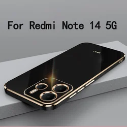 Xiaomi Redmi Note 14 5G - Funda TPU con Protección de Cámara