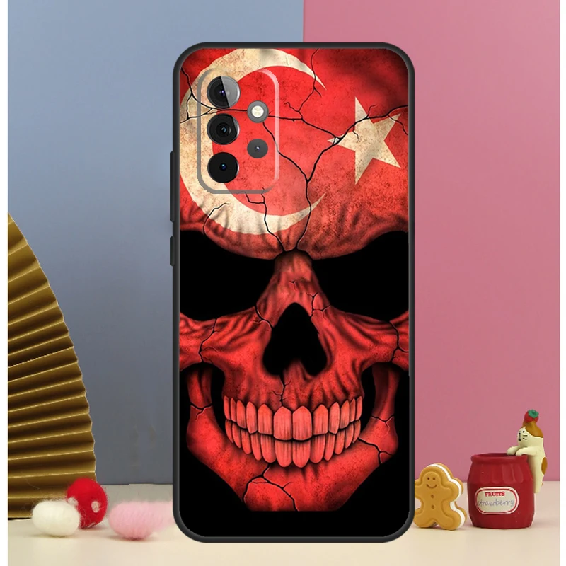 Funda con bandera turca de Turquía para Samsung Galaxy A16 A26 A36 A56 A15 A17 A55 A35 A32 A52 A13 A33 A53 A14 A34 A54 A06 - imagen 2