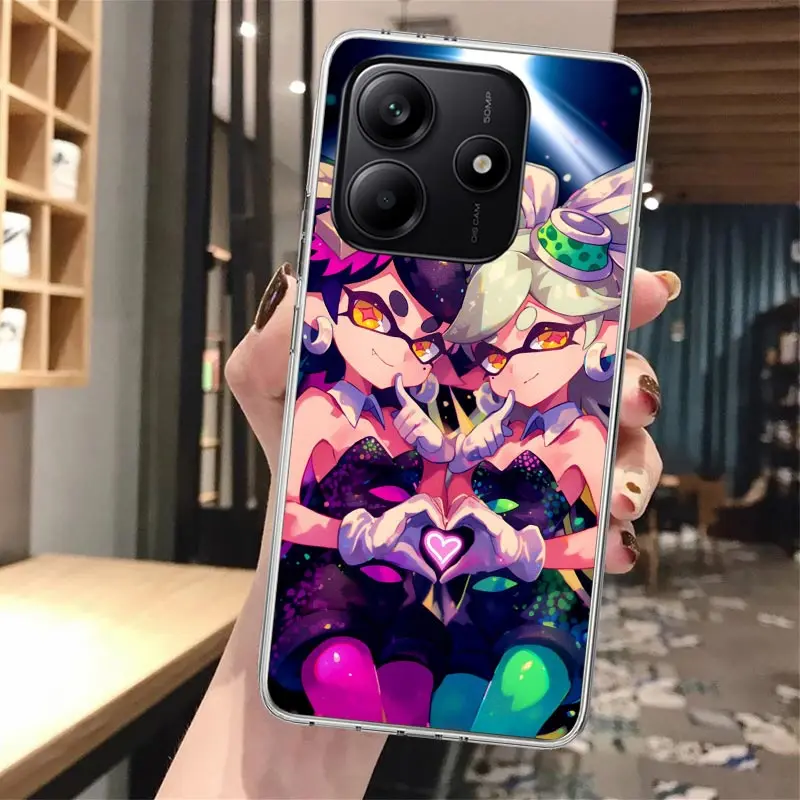 Juego s-platoons funda de teléfono de silicona para Xiaomi Redmi Note 14 14S 13 12S 11 Pro Plus 11S 10 10S 11T 11E 4G 5G funda suave - imagen 3