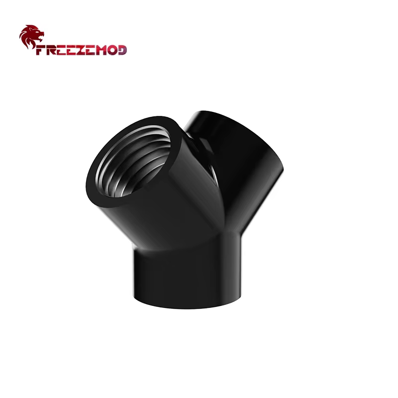 Freezemod Distribuidor Refrigeración Líquida G1/4 – Y 3 Vías - imagen 5