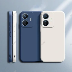 Vivo iQOO Z6 Lite 5G – Funda de silicona con protección de cámara