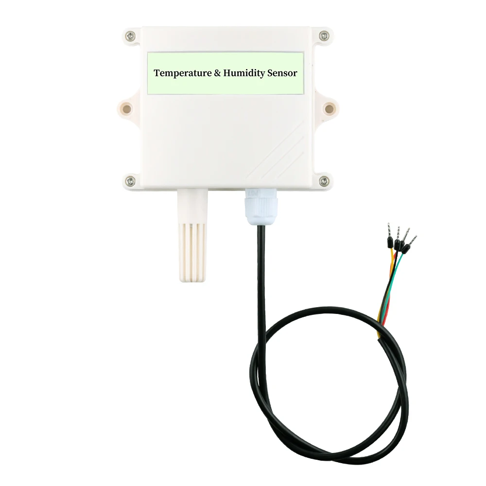 Sonda de Sensor de temperatura y humedad con transmisor de pantalla Digital, RS485, analógico, 0-5V, 0-10V, 4-20Ma, impermeable - imagen 2