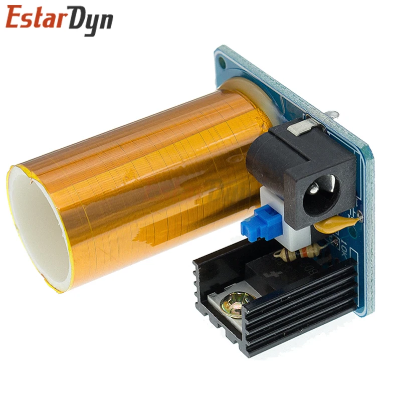 BD243 Mini Kit de bobina Tesla accesorios mágicos piezas de bricolaje tecnología de luces vacías electrónica Diy BD243C - imagen 5