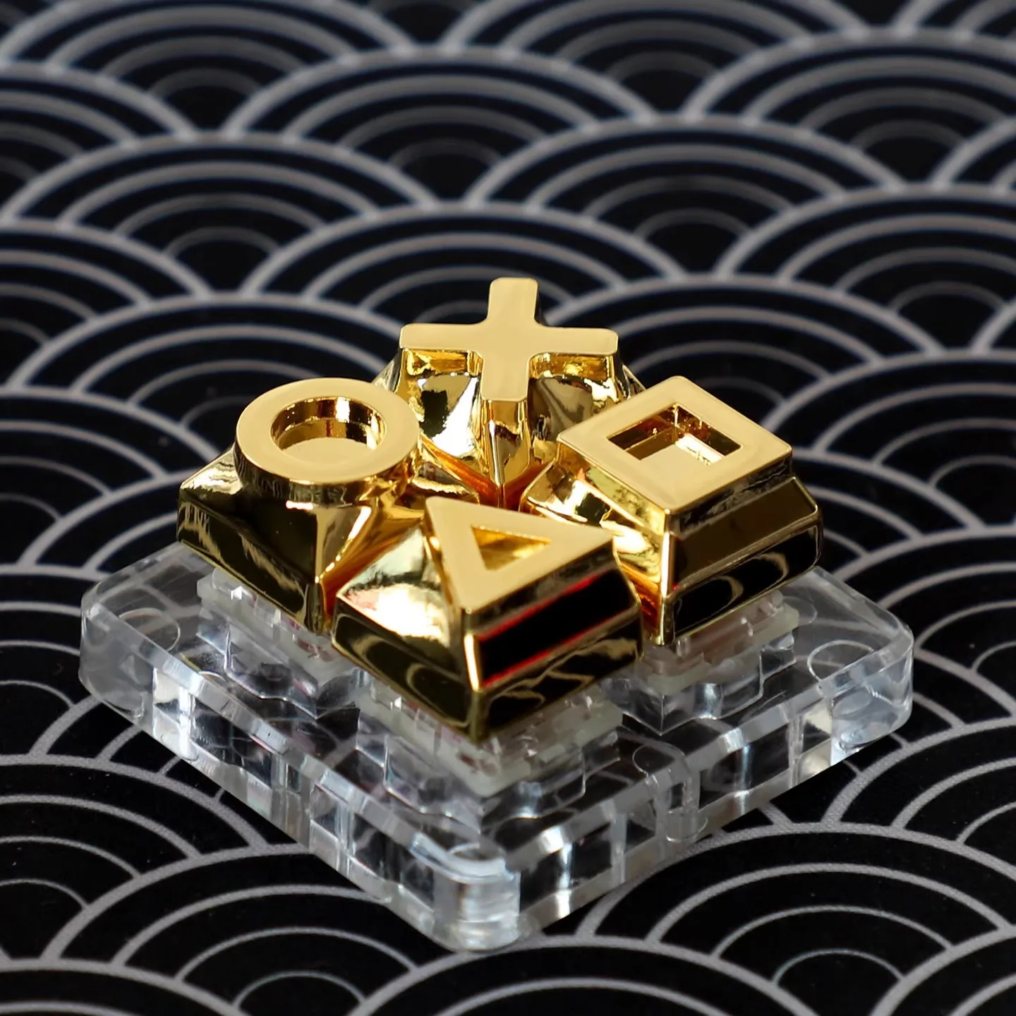 Teclas con símbolo de Metal, resina personalizada, 4 Uds., teclas creativas originales hechas a mano DIY para adornos de teclado mecánico - imagen 2