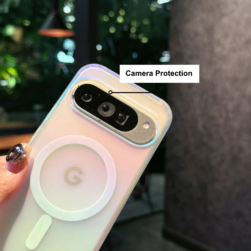 Funda magnética para Google Pixel 10 Pro XL 10 9 9A Pro XL, cubierta con revestimiento de Color para Mag-safe, Funda mate inalámbrica a prueba de golpes - imagen 5