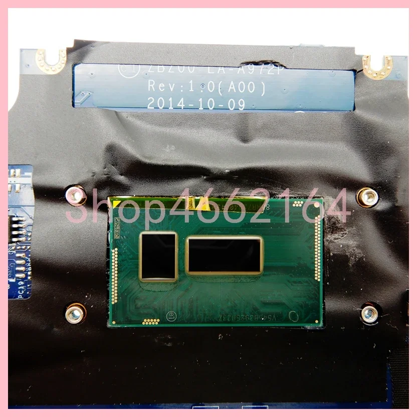 LA-A972P con i3-5010U CPU placa base para portátil DEL Latitude E7250 placa base para ordenador portátil CN 0F9HCX completamente probada OK - imagen 3