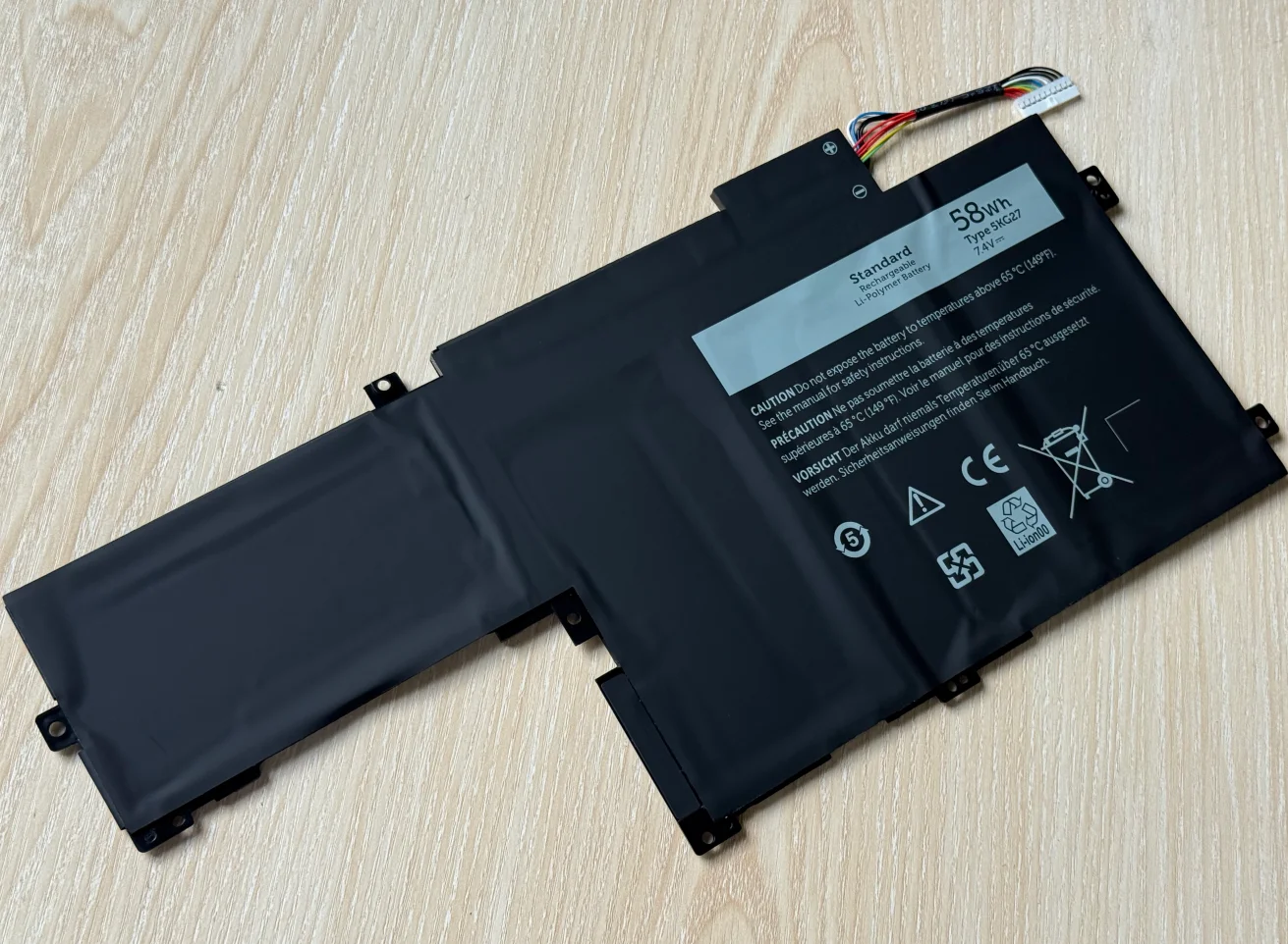 Batería de 58Wh 5KG27 para DELL Inspiron 14 7000 14-7437 Ins14-7000 Ins14HD-1608T Ins14HD 14HD-1608T - imagen 2