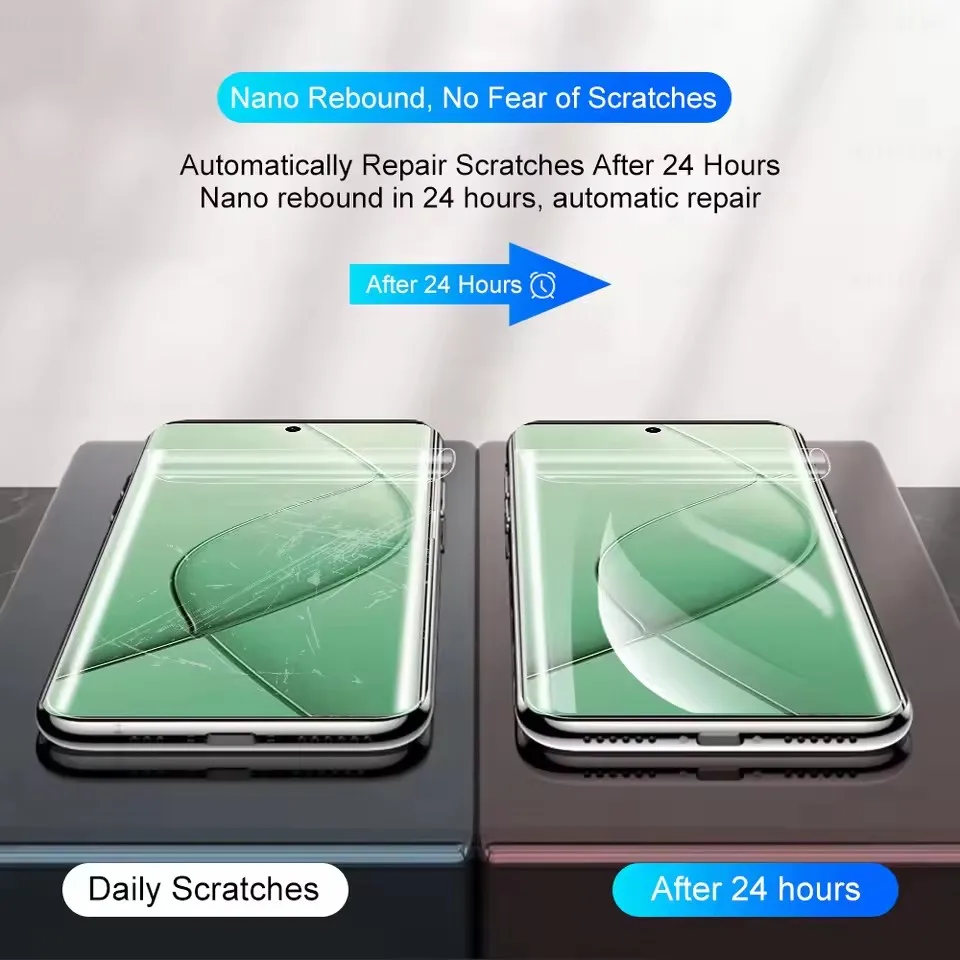 3 uds película de hidrogel para Realme GT5 240W 150W GT6 GT7 China GT Neo 5150W 5240W 6 SE 6T película protectora de pantalla - imagen 3