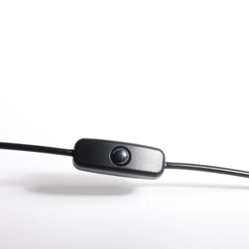 Cable USB 25cm USB tipo C USB-C y Micro usb y USB 2,0 A Cable de extensión macho a hembra con interruptor de encendido/apagado para Raspberry Pi 4 - imagen 5