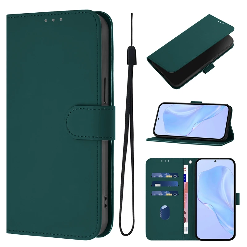 Para Etui Infinix Smart 10 Plus funda para Infinix Smart 10 Plus funda con tapa de Color sólido para infinix smart 10 + X6725B fundas - imagen 4