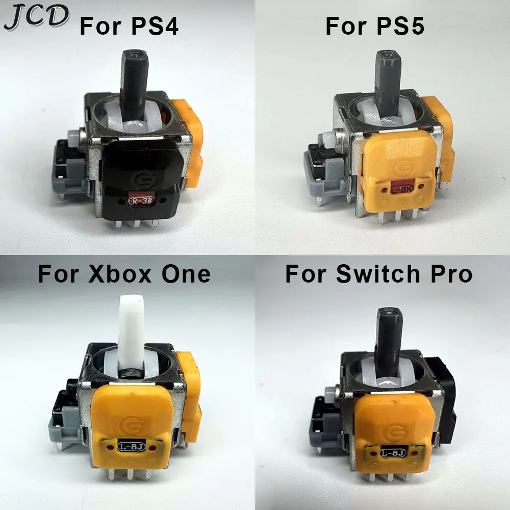 JCD 1 pieza para controlador de módulo de Joystick de efecto Hall para PS4 PS5 V3.3 Sensor analógico 3D para Xbox One Serie S X Switch Pro