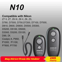 Nikon Disparador remoto inalámbrico para Z6 Z7II Z6II y D90 D780