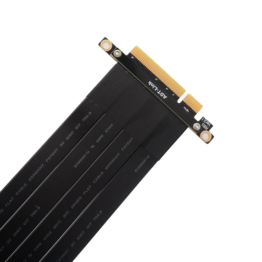 Riser PCI Express X8 macho a PCI-E X16 hembra Cable de extensión de tarjeta gráfica extensor PCIe 8x 16x para minería ETH RTX3060 RTX2060 - imagen 5