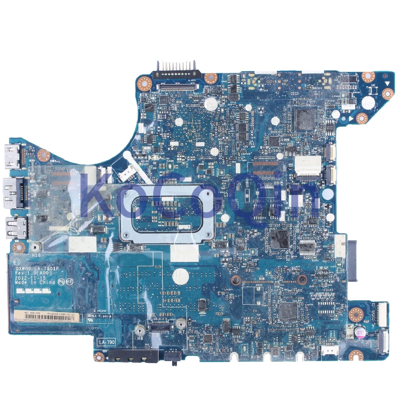 LA-7901P para DELL Latitude E5430 placa base para portátil QXW00 LA-7901P CN-034C90 034C90 SLJ8C placa base para ordenador portátil probada - imagen 3