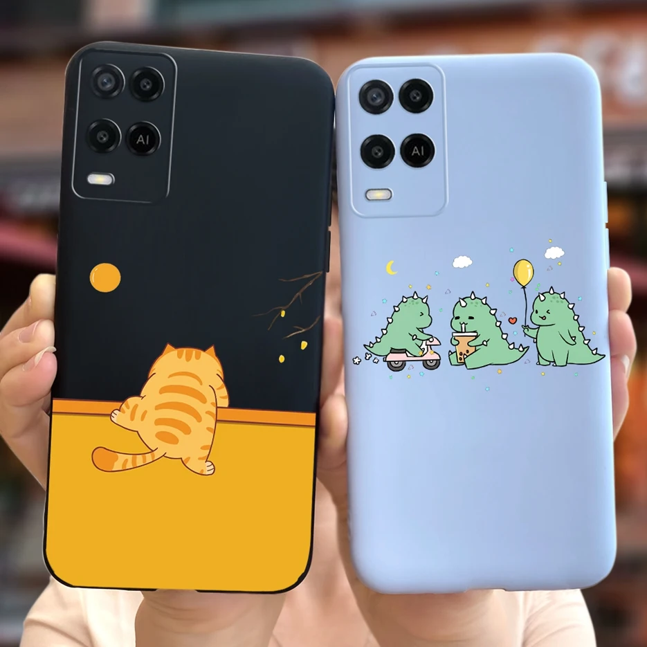 Funda trasera de dibujos animados para Oppo A54 4G, carcasa de TPU suave para Oppo A94 A 54 74 OppoA54 OppoA74 - imagen 4
