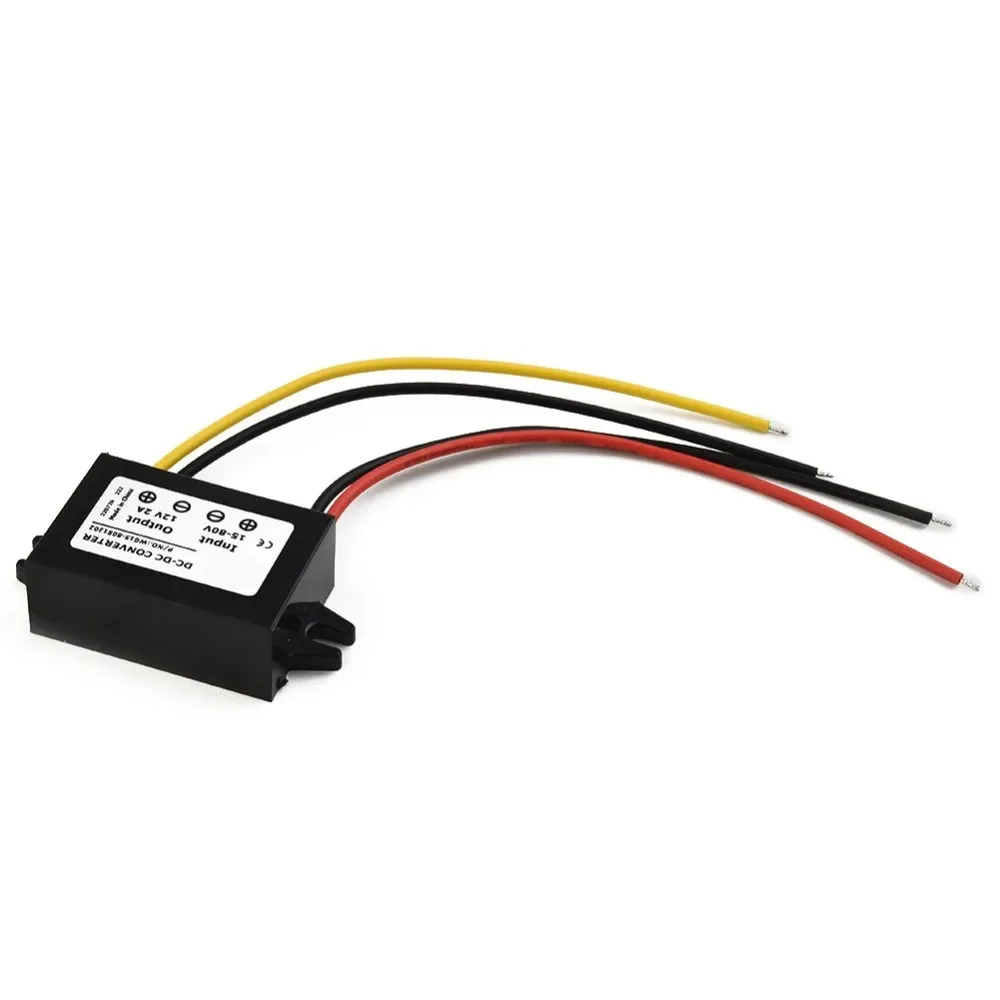 Convertidor DC-DC 15V-72V 18V 24V 36V 48V 60V a 12V 2A Módulo reductor - imagen 5