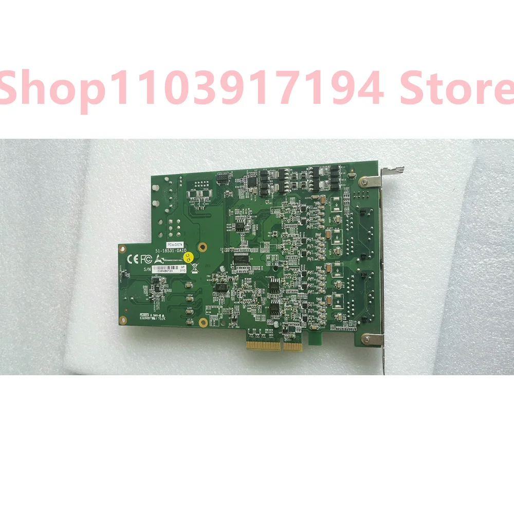 Tarjeta de adquisición de imágenes de tarjeta de red PoE PCIe-GIE74 de 4 canales - imagen 2