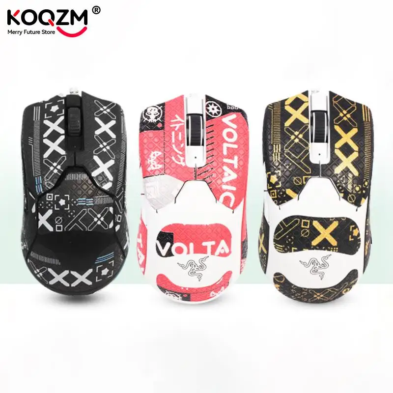 Cinta adhesiva para ratón Razer Viper Ultimate DeathAdder V2 PRO, antideslizante, piel de lagarto, Supa el sudor, Mini ratón inalámbrico