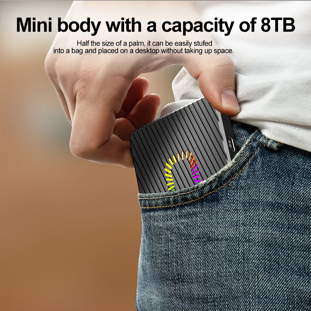 Carcasa Dual Bay NVMe SATA SSD M.2 caja de disco duro Dual NVMe 10Gbps USB C 3,2 GEN2 adaptador de caja de disco duro externo - imagen 4