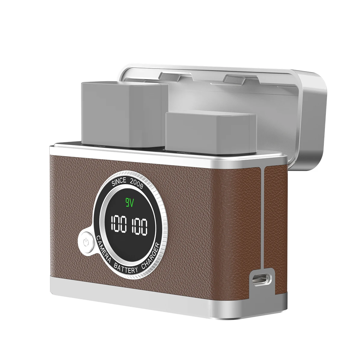 NP-FW50 Cargador dual rápido de 18 W para Sony Alpha ZV-E10,a7 ii,a7r ii, A6300,A6500,a7s,a7,a7s ii,a7s,a5100, pantalla digital inteligente - imagen 2