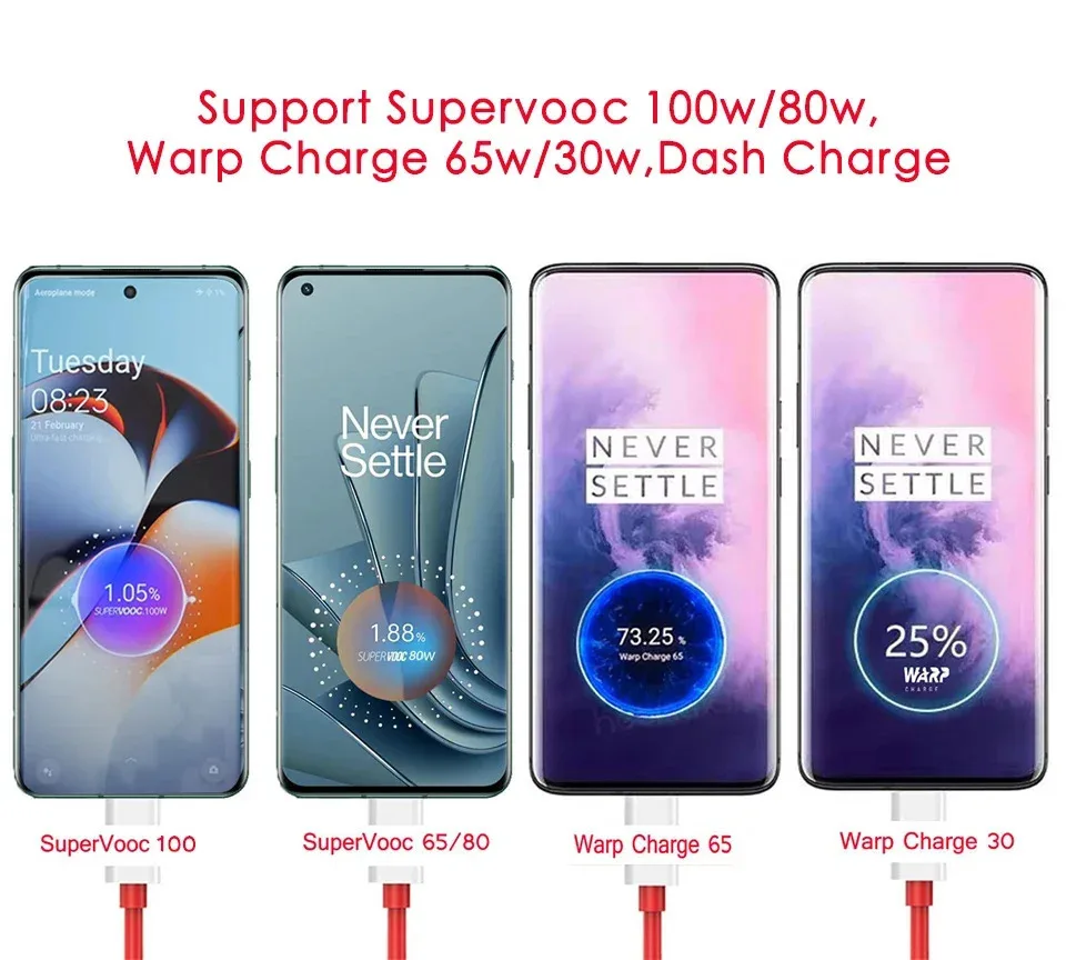 Cargador OnePlus SuperVOOC de viaje – Carga rápida - imagen 2