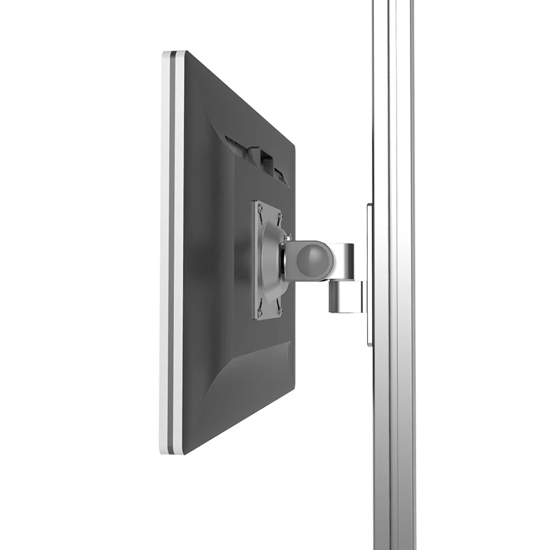 Nuevo Soporte de pantalla de doble uso, montaje en pared, suspensión giratoria Universal para perfil de aluminio Industrial 40*40 - imagen 5