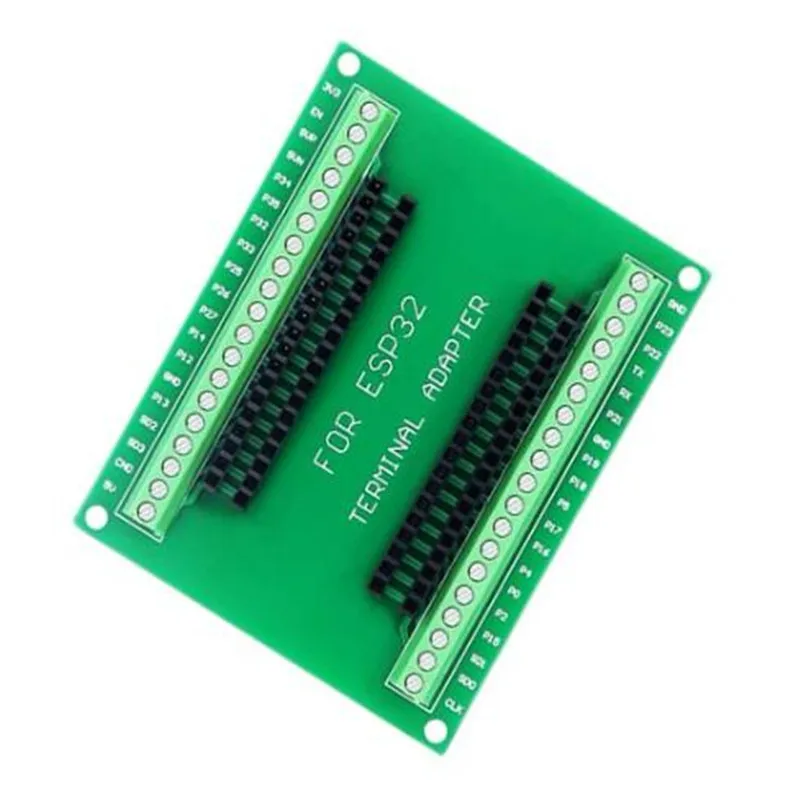 Placa de ruptura ESP32 ESP-WROOM-32 GPIO 1 en 2 módulo de desarrollo 38PIN versión estrecha CPU de doble núcleo WiFi BT compatible