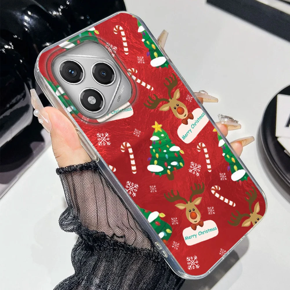 Para Honor 400 200 Pro 70 Migic6 7 5 Lite 90 Smart X9a X9c X9b X8b X8c X7c X8a X7b X6b X6 Navidad Idea regalo TPU funda de teléfono - imagen 2